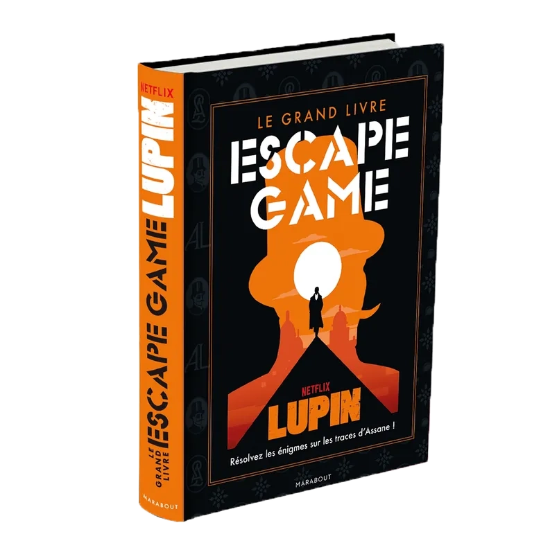 Livre escape game Lupin - Netflix